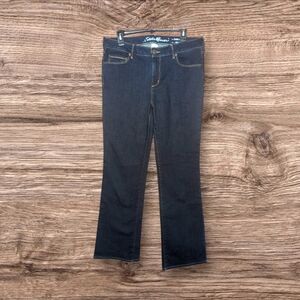 Eddie Bauer‎ Women's Jeans Slightly Curvy Boot Cut Especially Dyed Sz 12 Exc